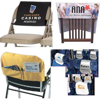 Custom Cut and Sewn Printed Chair / Seat / Headrest Covers