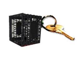 Milk Crate Key Chain... from ASI 55539 ZZ - NOT KNOWN, OLD IMPORT, ASI:55539
