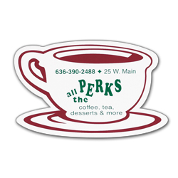 Coffee Cup Shaped Magnet... from ASI 68507 The Magnet Group