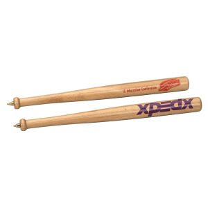 Natural Wood Baseball Bat Pen ... from ASI 43668 ZZ OLD/Drop - Camsing Global