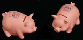 Piglet Piggy Bank... from ASI 93235 Valley Casting Inc