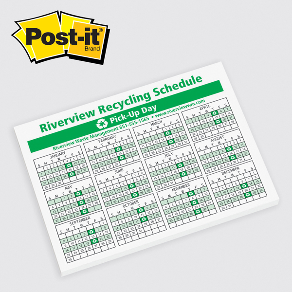 6 x 8 Post it Note Pads ... from ASI 91240 3M/Promotional Markets Dept