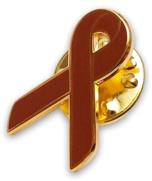 Brown Lapel Pin