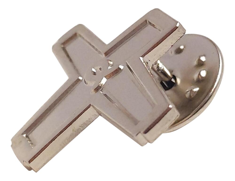Cross Fish / Christian Ithicus Metal Lapel Pin