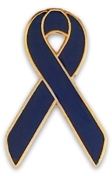 Navy Blue Lapel Pin