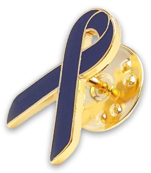 Navy Blue Lapel Pin