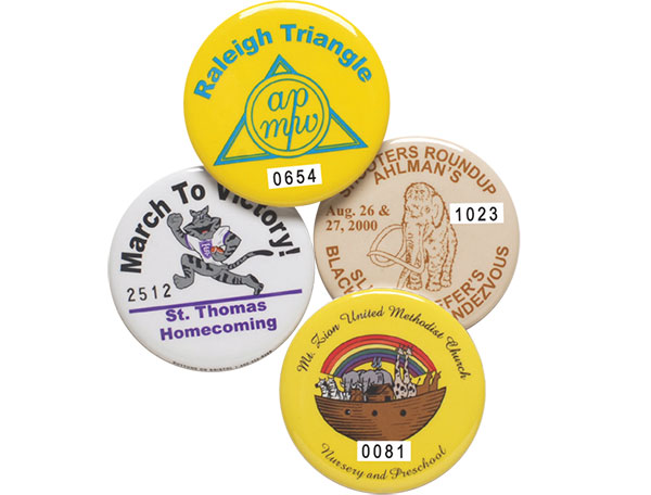 Shaped Celluloid Buttons... from ASI 53408 Express-A-Button