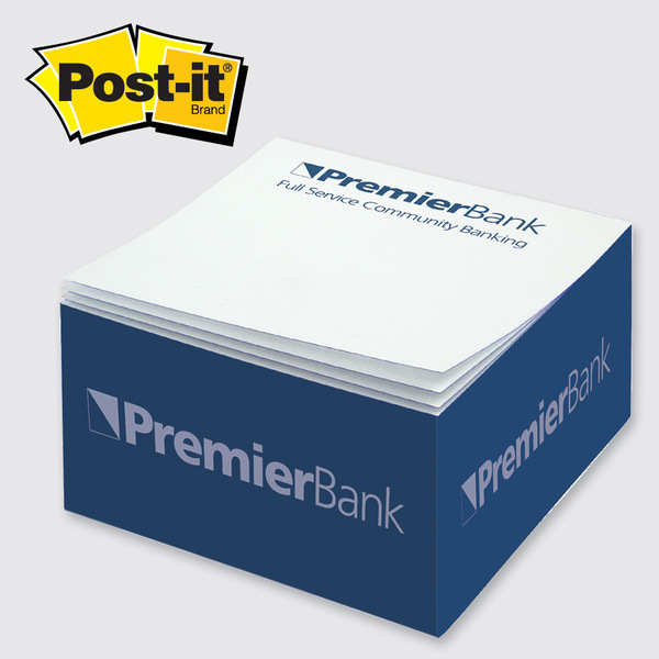 2-3/4 inch Post it Note Half Cube... from ASI 91240 3M/Promotional Markets Dept