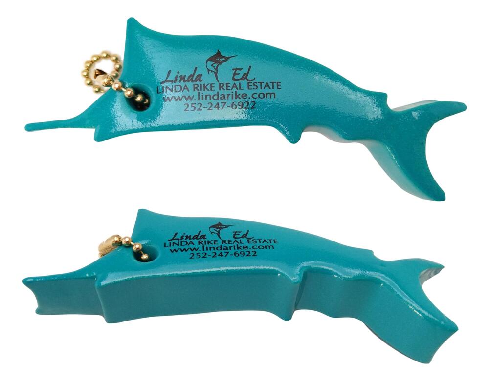 Marlin Shaped Floating Keychain... from ASI 79970 Pro-Sports Foam Products