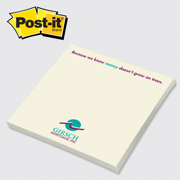 4 x 4 Post it Note Pads ... from ASI 91240 3M/Promotional Markets Dept