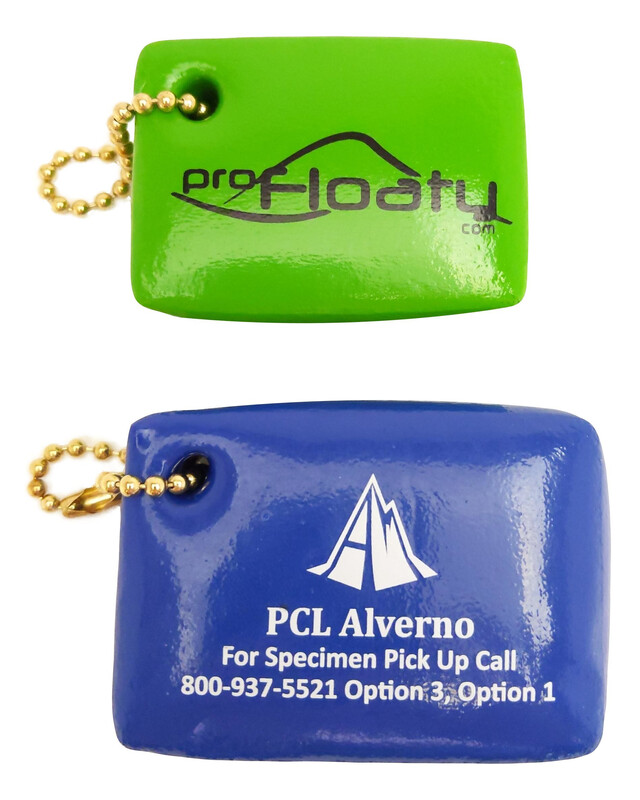 Rectangle / Business Card Floating Key Chain... from ASI 79970 Pro-Sports Foam Products