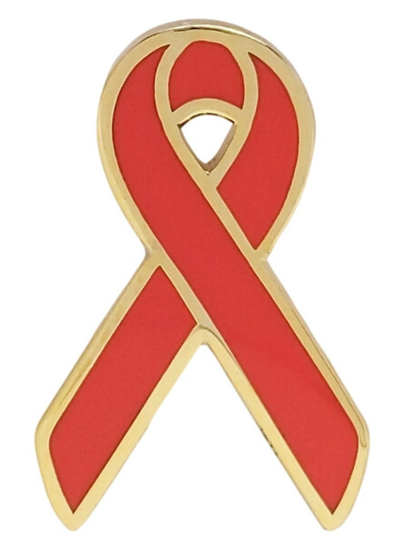 AIDS/HIV Awareness Red Ribbon Lapel Pin & The Fight Against Substance