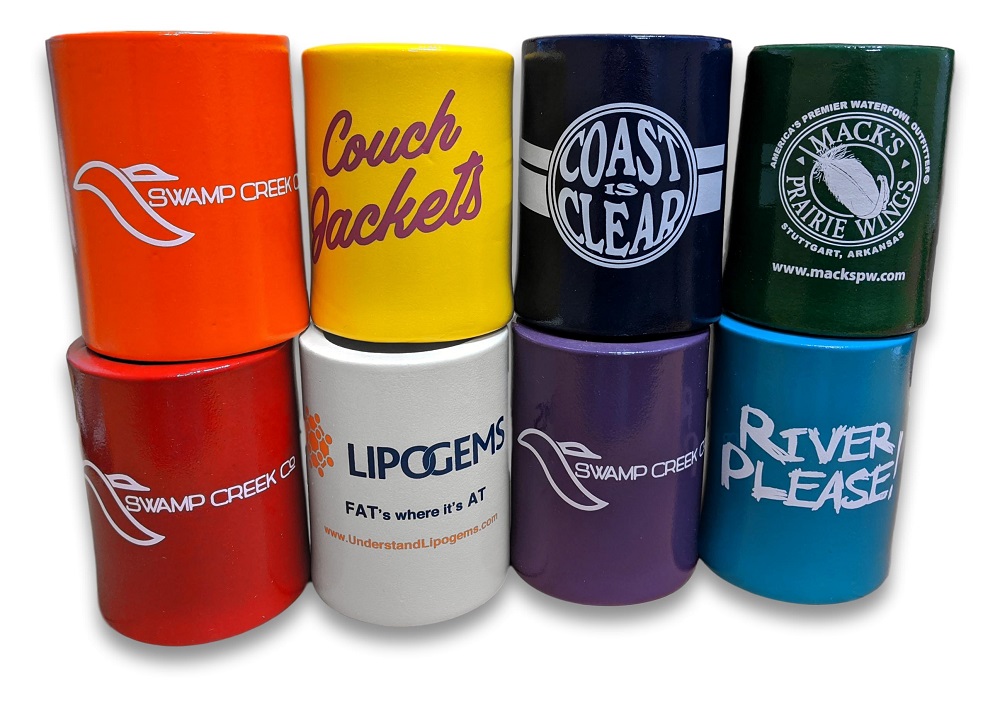 Tiki Themed 12-oz Can Insulator - Vinyl Coated Foam... from ASI 79970 Pro-Sports Foam Products